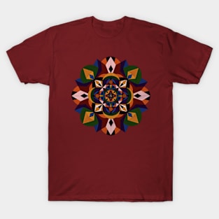 Faces Within Mandala T-Shirt